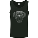 A French Mastiff Dog Dogue Bordeaux Mens Vest Tank Top Black