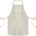 A Frog With an Eyepatch Cotton Apron 100% Organic Natural