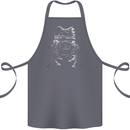 A Frog With an Eyepatch Cotton Apron 100% Organic Steel