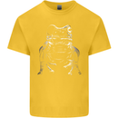 A Frog With an Eyepatch Kids T-Shirt Childrens Yellow