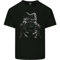 A Frog With an Eyepatch Mens Cotton T-Shirt Tee Top Black