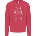 A Frog With an Eyepatch Mens Sweatshirt Jumper Heliconia