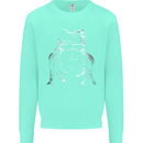 A Frog With an Eyepatch Mens Sweatshirt Jumper Peppermint