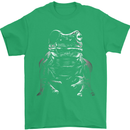 A Frog With an Eyepatch Mens T-Shirt Cotton Gildan Irish Green