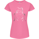 A Frog With an Eyepatch Womens Petite Cut T-Shirt Azalea