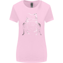 A Frog With an Eyepatch Womens Wider Cut T-Shirt Light Pink