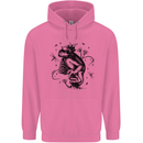 A Frog on a Mushroom Mens 80% Cotton Hoodie Azelea
