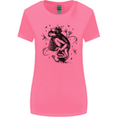 A Frog on a Mushroom Womens Wider Cut T-Shirt Azalea