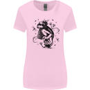 A Frog on a Mushroom Womens Wider Cut T-Shirt Light Pink