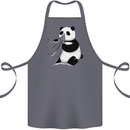 A Funny Panda Bear Cotton Apron 100% Organic Steel