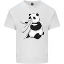 A Funny Panda Bear Kids T-Shirt Childrens White