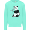 A Funny Panda Bear Mens Sweatshirt Jumper Peppermint