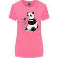A Funny Panda Bear Womens Wider Cut T-Shirt Azalea