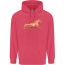 A Galloping Horse Equestrian Childrens Kids Hoodie Heliconia
