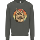 A German Shepherd Dad Kids Sweatshirt Jumper Storm Grey