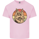 A German Shepherd Dad Kids T-Shirt Childrens Light Pink