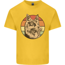 A German Shepherd Dad Kids T-Shirt Childrens Yellow