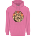 A German Shepherd Dad Mens 80% Cotton Hoodie Azelea