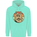 A German Shepherd Dad Mens 80% Cotton Hoodie Peppermint