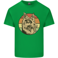 A German Shepherd Dad Mens Cotton T-Shirt Tee Top Irish Green