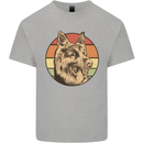 A German Shepherd Dad Mens Cotton T-Shirt Tee Top Sports Grey