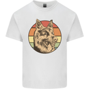 A German Shepherd Dad Mens Cotton T-Shirt Tee Top White