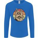 A German Shepherd Dad Mens Long Sleeve T-Shirt Royal Blue