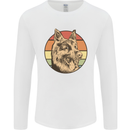 A German Shepherd Dad Mens Long Sleeve T-Shirt White