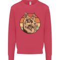 A German Shepherd Dad Mens Sweatshirt Jumper Heliconia