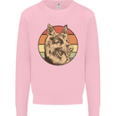A German Shepherd Dad Mens Sweatshirt Jumper Light Pink