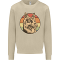 A German Shepherd Dad Mens Sweatshirt Jumper Sand