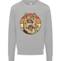 A German Shepherd Dad Mens Sweatshirt Jumper Sports Grey