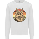 A German Shepherd Dad Mens Sweatshirt Jumper White