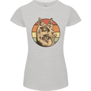 A German Shepherd Dad Womens Petite Cut T-Shirt Sports Grey