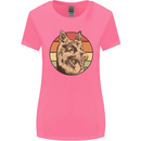 A German Shepherd Dad Womens Wider Cut T-Shirt Azalea
