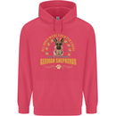 A German Shepherd Dog Childrens Kids Hoodie Heliconia