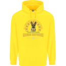 A German Shepherd Dog Childrens Kids Hoodie Yellow