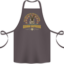 A German Shepherd Dog Cotton Apron 100% Organic Dark Grey