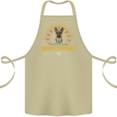A German Shepherd Dog Cotton Apron 100% Organic Khaki