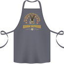 A German Shepherd Dog Cotton Apron 100% Organic Steel