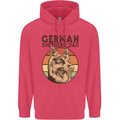 A German Shepherd Dog Dad Childrens Kids Hoodie Heliconia