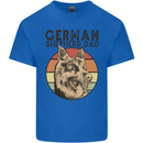 A German Shepherd Dog Dad Kids T-Shirt Childrens Royal Blue