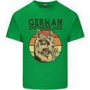 A German Shepherd Dog Dad Mens Cotton T-Shirt Tee Top Irish Green