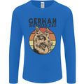 A German Shepherd Dog Dad Mens Long Sleeve T-Shirt Royal Blue
