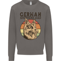 A German Shepherd Dog Dad Mens Sweatshirt Jumper Charcoal
