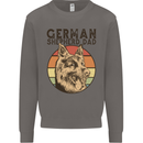 A German Shepherd Dog Dad Mens Sweatshirt Jumper Charcoal