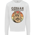 A German Shepherd Dog Dad Mens Sweatshirt Jumper White