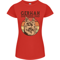 A German Shepherd Dog Dad Womens Petite Cut T-Shirt Red