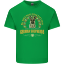 A German Shepherd Dog Kids T-Shirt Childrens Irish Green