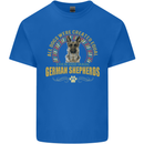 A German Shepherd Dog Kids T-Shirt Childrens Royal Blue
